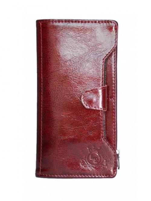 Женский Кожаный кошелек Lucky exclusive, фото 1