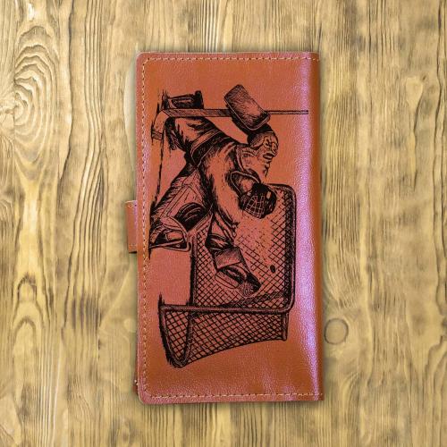 Клатч на кнопке Хоккей Russian Handmade, фото 1