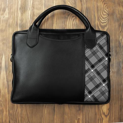 Мужская сумка портфель на молнии Russian Handmade, фото 1
