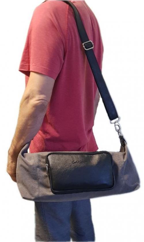 Сумка дорожная канвас серый Boganni Bags, фото 1