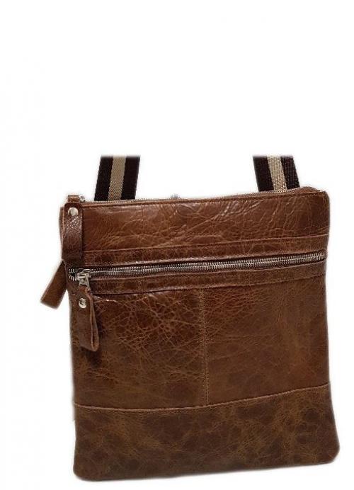 Сумка мужская коричневая Boganni Bags, фото 1