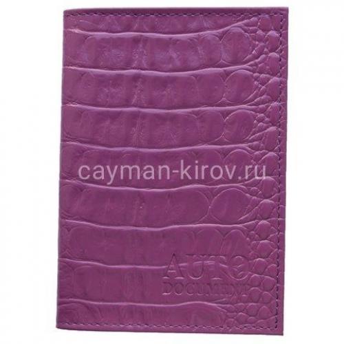 Кожаная обложка для автодокументов Cayman, фото 1