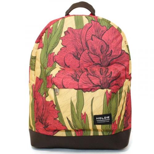 Рюкзак городской молодежный Red Flowers Holdie, фото 1