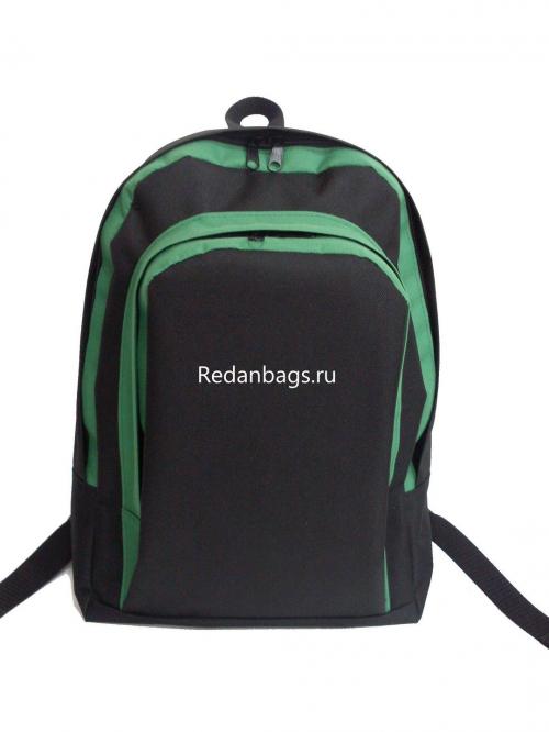 Молодежный рюкзак городской черный Редан, фото 1